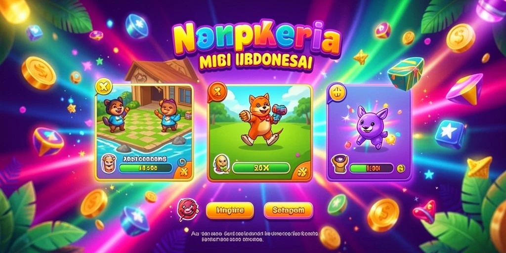 Tampilan grafis yang menawan dan modern.