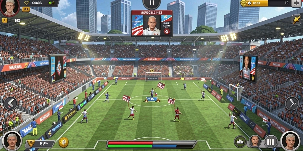 Screenshot dari event permainan yang sedang berlangsung.