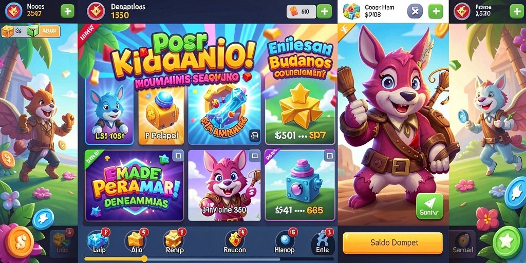 Sistem reward yang bermanfaat bagi pemain aktif.