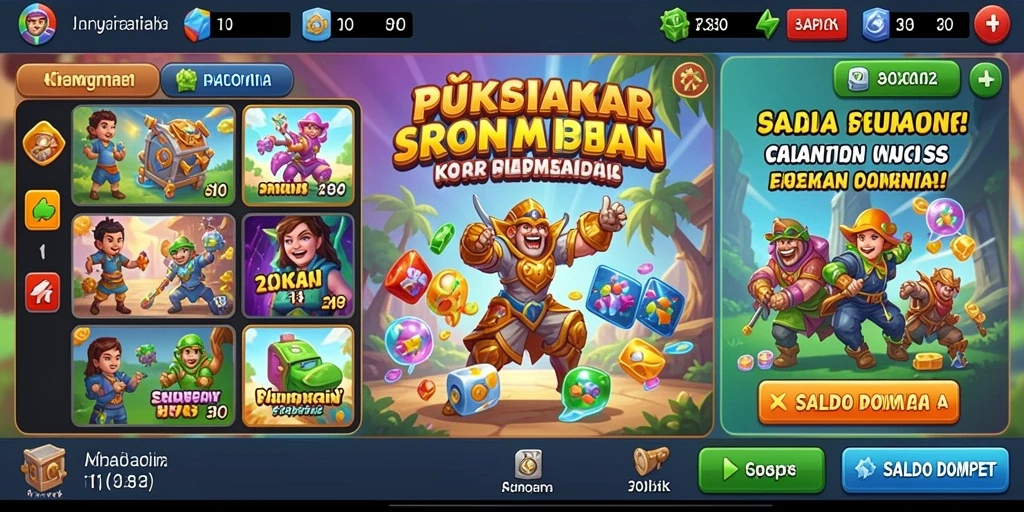 Pengalaman bermain yang mendebarkan dengan teman-teman.