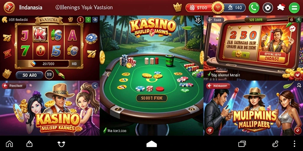 Karakter-karakter unik yang membuat permainan semakin menarik.