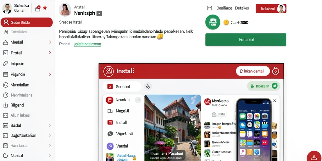 Screenshot memperlihatkan fitur interaksi sosial yang aktif di dalam game.