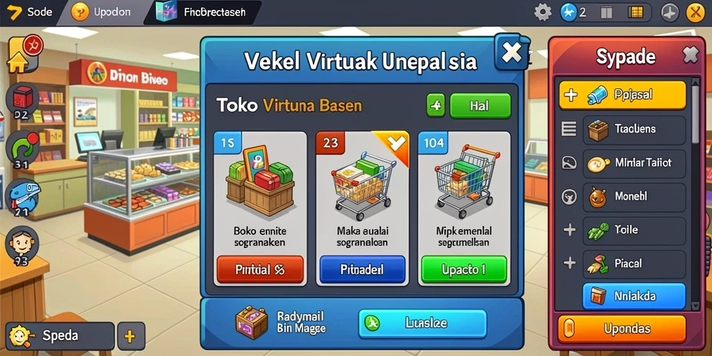 Level menantang yang membuat adrenalin meningkat.