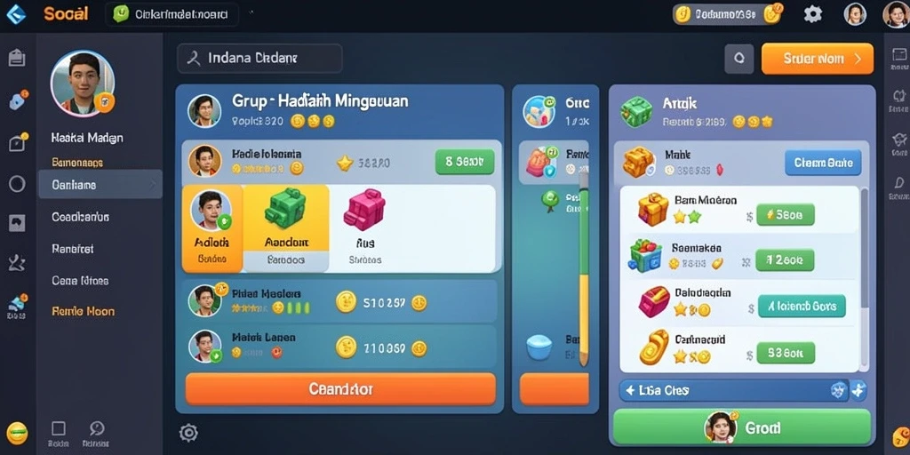 Sistem level yang menantang dan variatif.